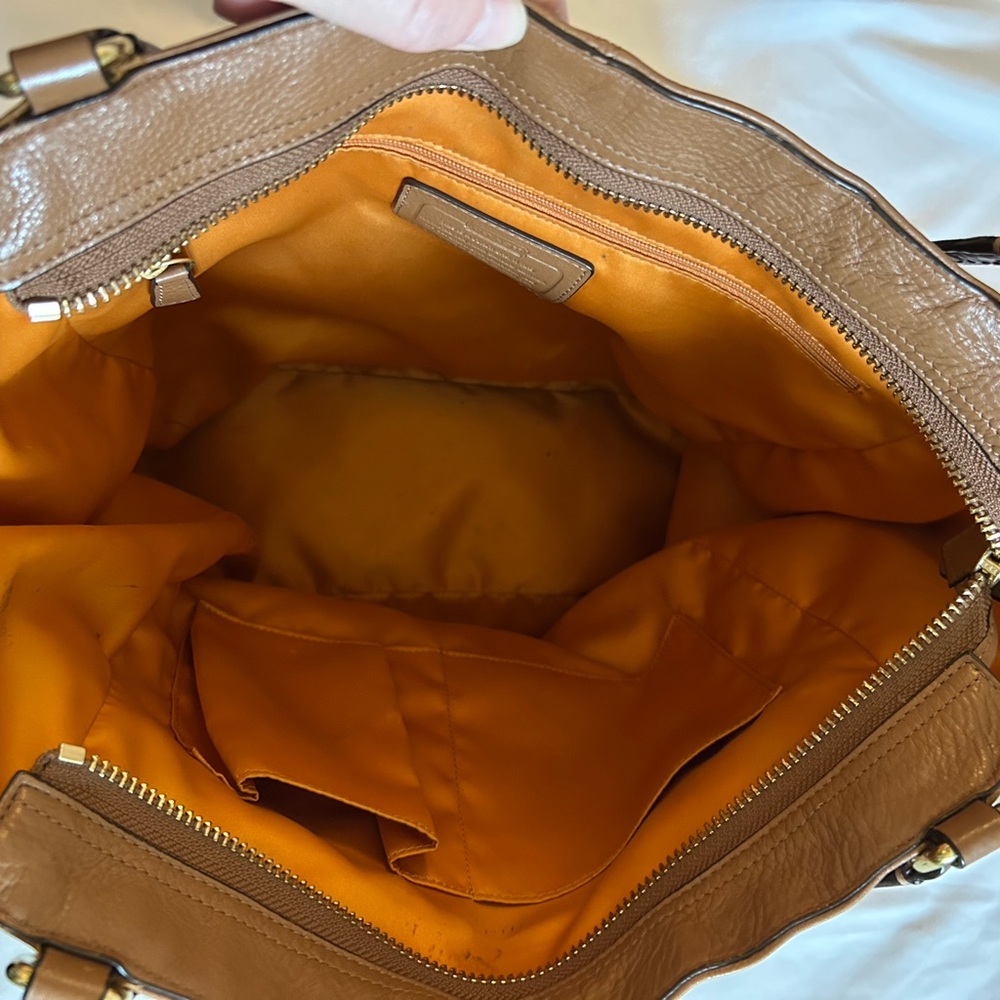 Coach Pebbled Leather Tote - Picture 11 of 17